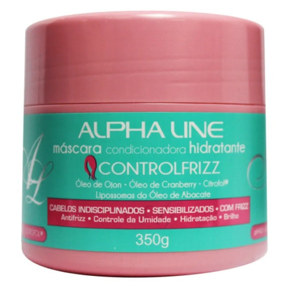 Alpha Line Hair Care Control Frizz Moisturizing Conditioning Treatment Hair Mask 350g - Alpha Line