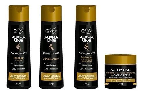 Alpha Line Home Care Alpha Line Kit 4 - Sham + Cond + Final + Mask - Strong Hair Home Care - Alpha Line