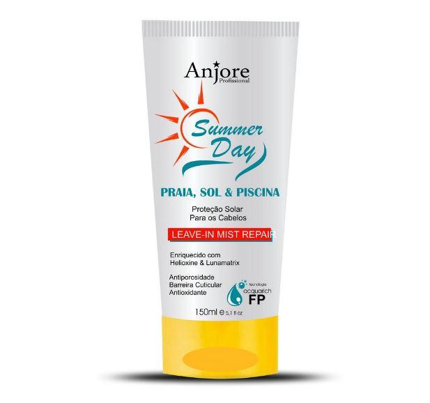Leave-in Sun Beach Pool Protection Damaged Hair Repair Summer Day 150ml - Anjore