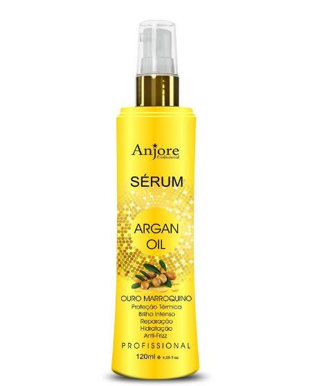 Thermal Protector Argan Oil Serum Moroccan Gold 5 in 1 Finisher 120ml - Anjore