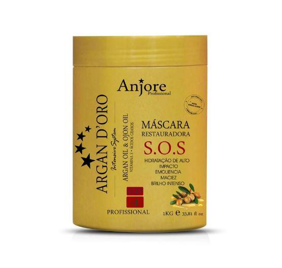 Argan D'oro Restorative Intensive Hair Mask Argan and Ojon Oils 1Kg - Anjore