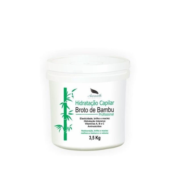 Aramath Hair Care Bamboo Bud Hair Shine Softness Moisturizing Treatment Mask 3,5kg - Aramath