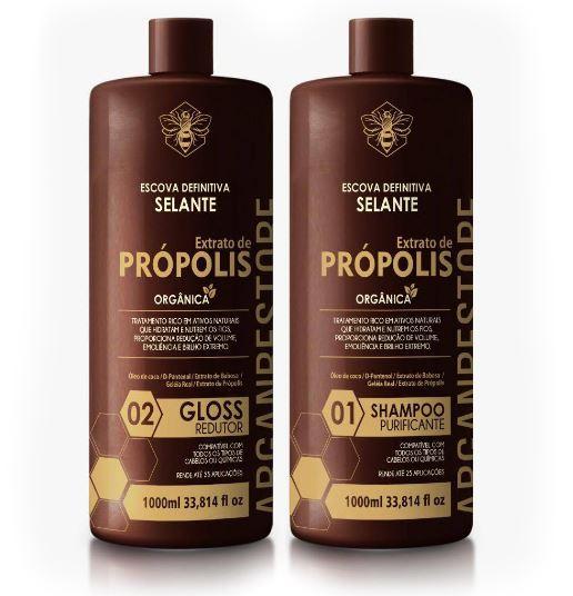 Organic Definitive Progressive Propolis Extract Coconut Oil 2x1L - Argan Restore