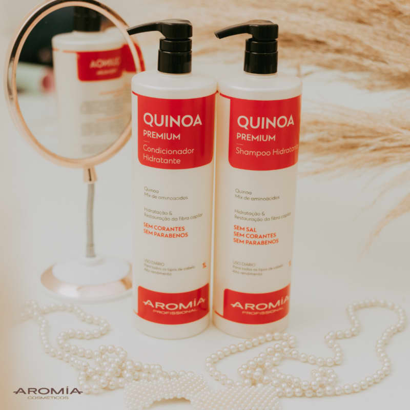 Aromia Cosméticos Shampoo Aromia Cosméticos Quinoa Premium Shampoo Moisturizing 1l