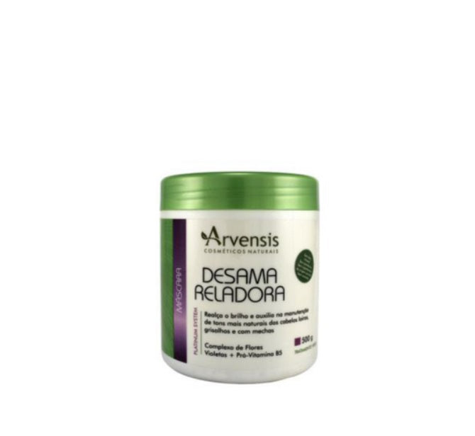 Arvensis Hair Care De-yellowing Blond Gray Hair Color Maintenance Vegan Mask 500g - Arvensis