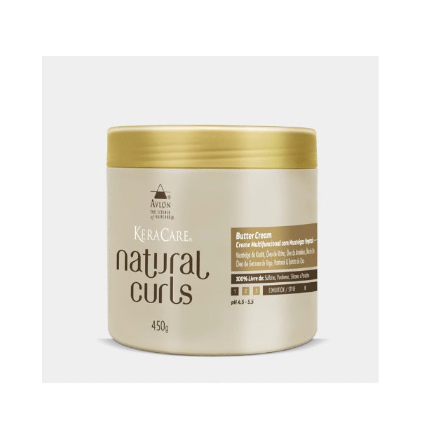 Avlon Hair Care Keracare Natural Curls Butter Cream Curly Hair Treatment Mask 450g - Avlon