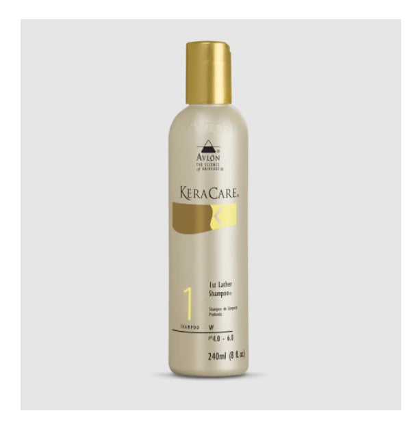 Avlon Shampoo KeraCare 1st Lather Shampoo Deep Cleansing Hair Treatment 240ml - Avlon