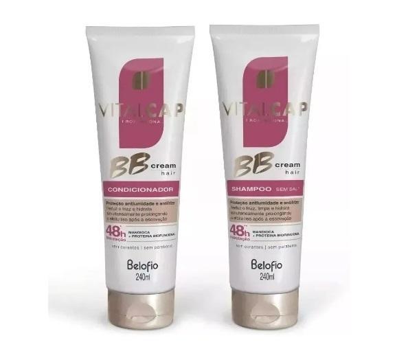 Professional Vitalcap Treatment Protection Anti Frizz BB Cream 2x240 - BeloFio