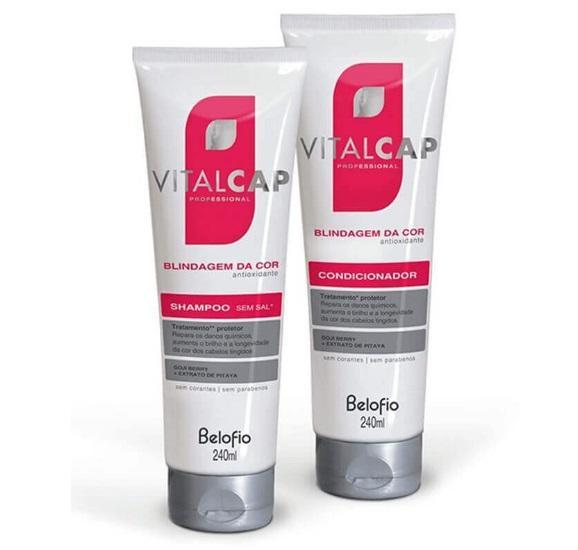 Vitalcap Hair Protection Tratamiento Antioxidante Color Shielding 2x240 - BeloFio