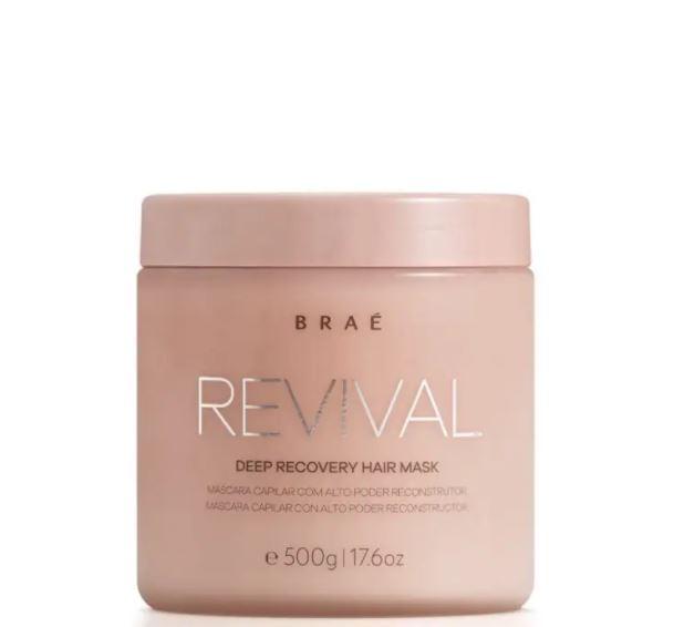Braé Hair Mask Deep Recovery Revival High Impact Ojon Keratin Amino Acids Mask 500g - Revival