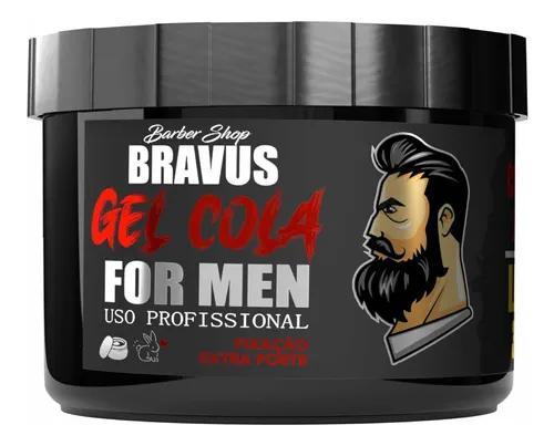 Bravus Men's Treatment Gel Cola Extra Fort Light 300g Bravus Best Alpha Looks - Bravus