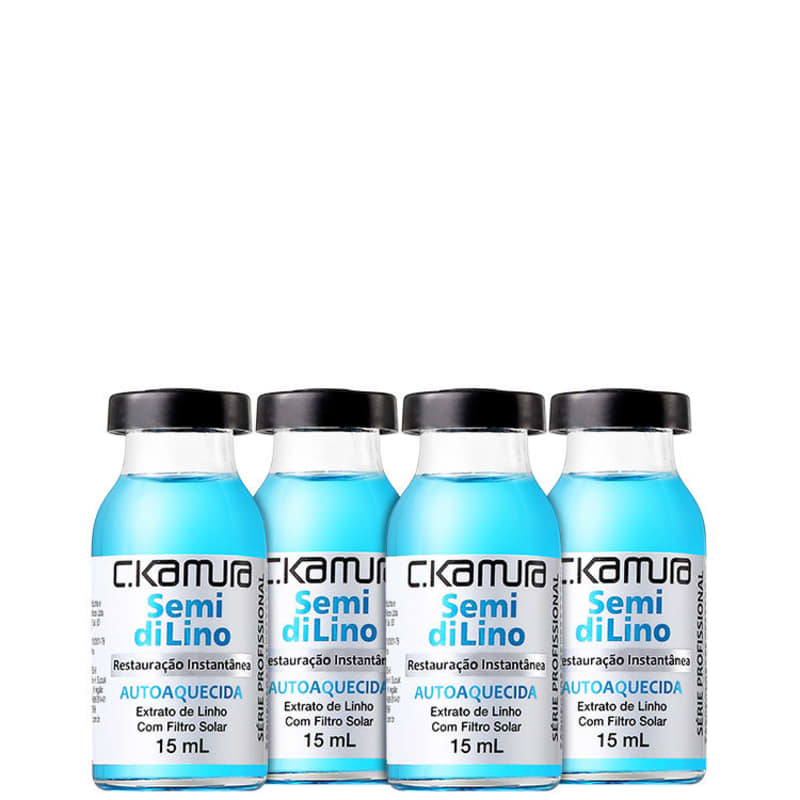 C.Kamura Hair Care C.Kamura Semi Di Lino Instant Restoration- Capillary Ampoule 4x15ml