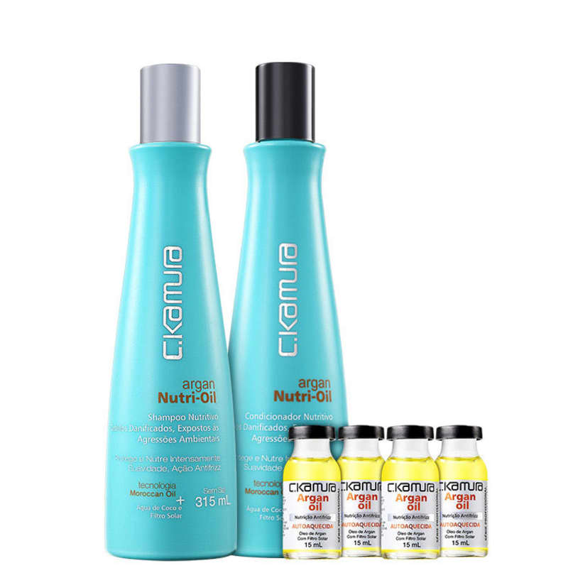 C.Kamura Hair Care Kits C.Kamura Kit Argan Nutri-oil Antifrix (3 Products)