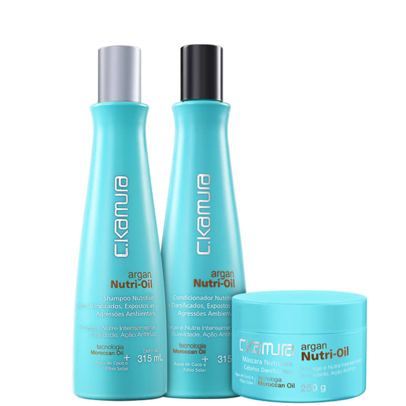 C.Kamura Hair Care Kits C.Kamura Kit Argan Nutri-oil Trio (3 Products)