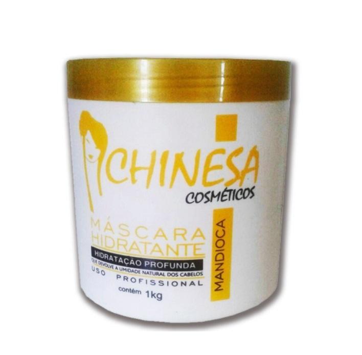 Chinesa Cosmetics Hair Mask Mandioca Cassava Manioc Deep Moisturizing Hair Mask 1Kg - Chinesa Cosmetics