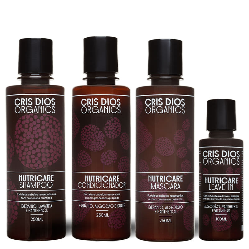 Cris Dios Organics Hair Care Kits Cris Dios Organics Kit Cris Dios Nutricare (4 Products)