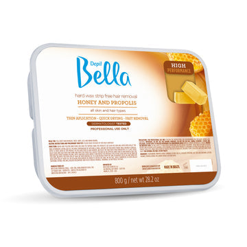 Depil Bella Hair Removal Wax Depil Bella High Performance Hard wax Hair Removal Honey with propolis 28.2 Oz