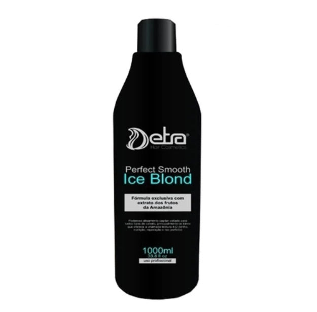 Detra Hair Hair Care Perfect Smooth Ice Blond Blond Hair Color Maintenance Treatment 1L - Detra Hair