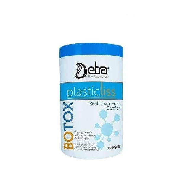 Detra Hair Hair Care Plastic Liss Hair Volume Reducer Deep Hair Mask Straightening 1Kg - Detra Hair