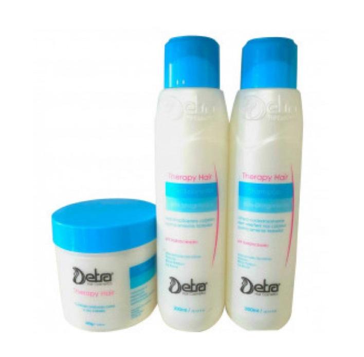 Detra Hair Home Care Therapy Hair Post Progressive Home Care Smooth Treatment Kit 3x300 - Detra Hair