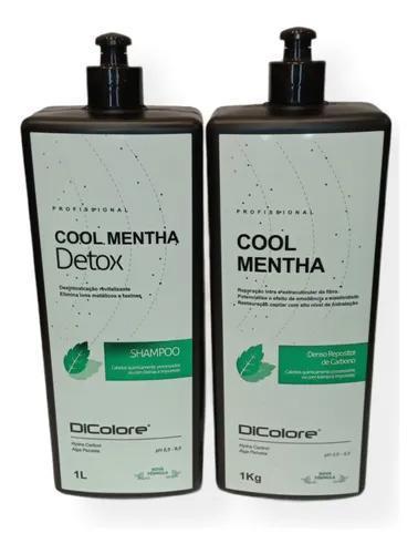 Dicolore Salon Lines Kit Shampoo Detox E Cream Repository De Carbon Dicolore