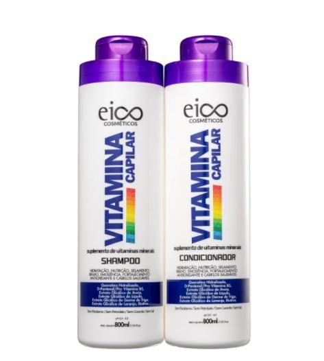 Eico Brazilian Keratin Treatment Hydration Nourishing Sealing Seduction Hair Vitamin Supplement 2x800ml - Eico