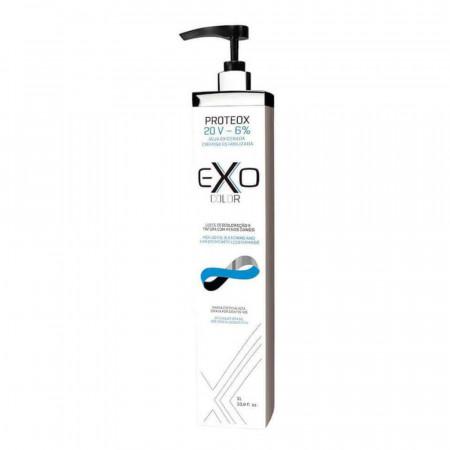 Discoloration Oxygenated Peroxide Water Color Proteox 20V 6% 1L - Exo Hair