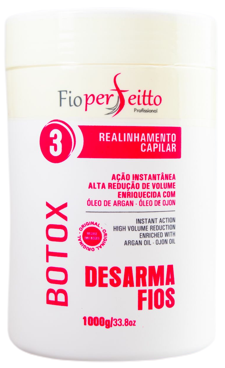 Fio Perfeitto Hair Mask Botox Instant Action Fainting Hair Mask 1kg - FioPerfeitto