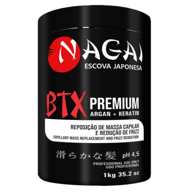 Fio Perfeitto Hair Straighteners Nagai Btx Btox Premium Mass Replacement Frizz Reduction 1Kg - Fio Perfeitto