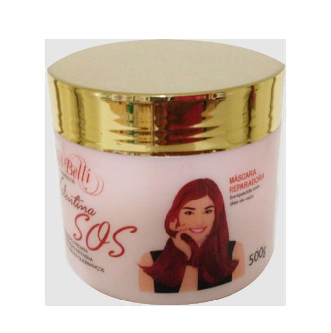 FioBelli Hair Mask SOS Valentina Coconut Oil Repair Moisturizing Nourishing Mask 500g - FioBelli