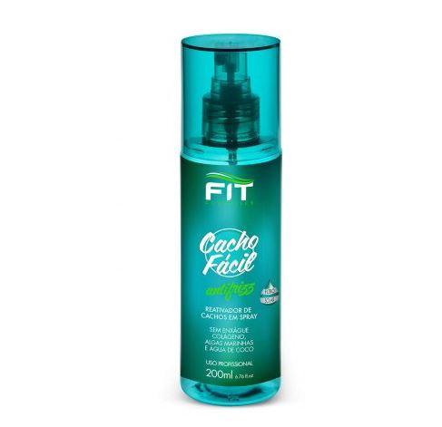 Fit Cosmetics Brazilian Keratin Treatment Coconut Algae Curl Activator Spray Anti Frizz Easy Curls 200ml - Fit Cosmetics