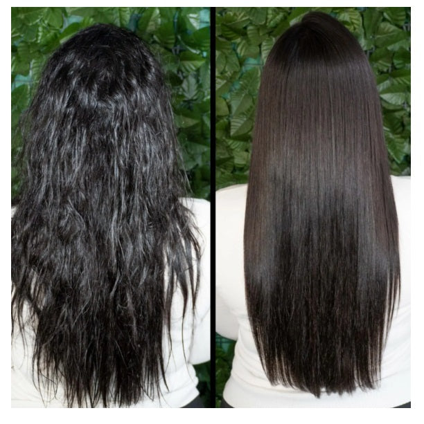 Floractive Hair Straighteners BioBtx Mandioca Cassava Deep Hair Mask Anti Frizz Volume Reducer 1Kg - Floractive
