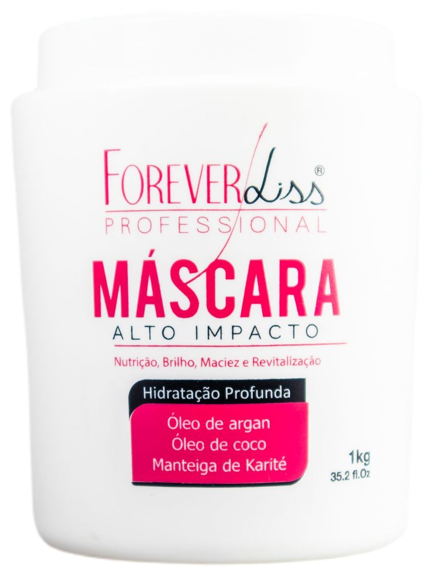 Forever Liss Brazilian Hair Treatment Hydration Mask High Impact 1kg - Forever Liss