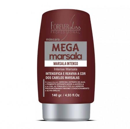 Mega Marsala Intense Red Hair Treatment Tinting Moist Mask 140ml - Forever Liss