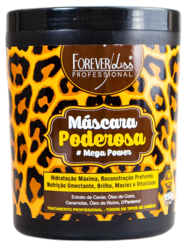 Forever Liss Hair Mask Hair Repair and Shine Powerful 10 in 1 Mask #MegaPower 950g - Forever Liss