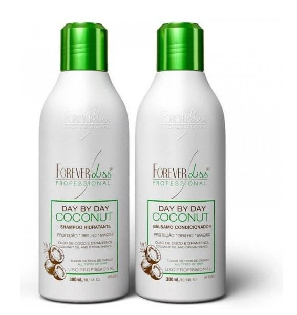 Day By Day Coconut Oil D´Pantenol Mantenimiento Cuidado del Hogar 2x300ml - Forever Liss