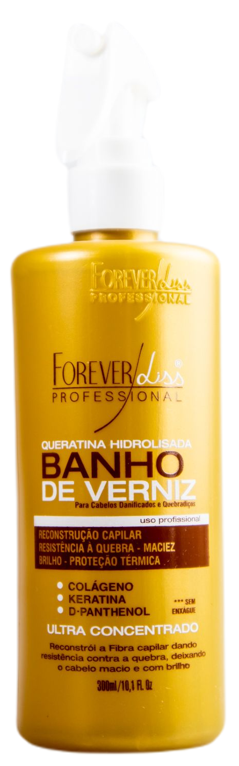 Forever Liss Home Care Ultra Concentrated Varnish Bath Hydrolyzed Keratin Spray 300ml - Forever Liss