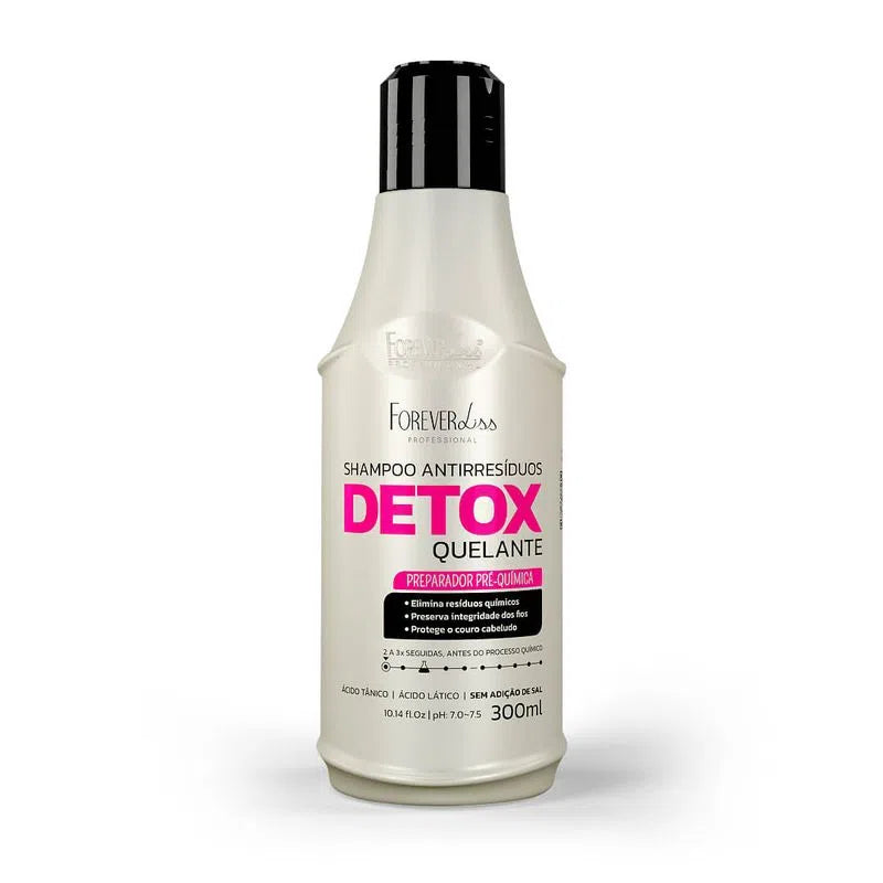 Forever Liss Shampoo Forever Liss Detox Anti Residues Shampoo 300ml / 10.1 fl oz