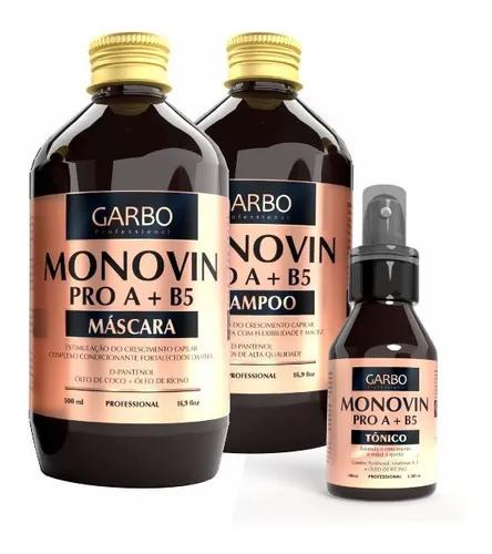 Garbo Home Care Combo Growth Monovin + Tonic Monovin Garbo (Pro a+b5) - Garbo