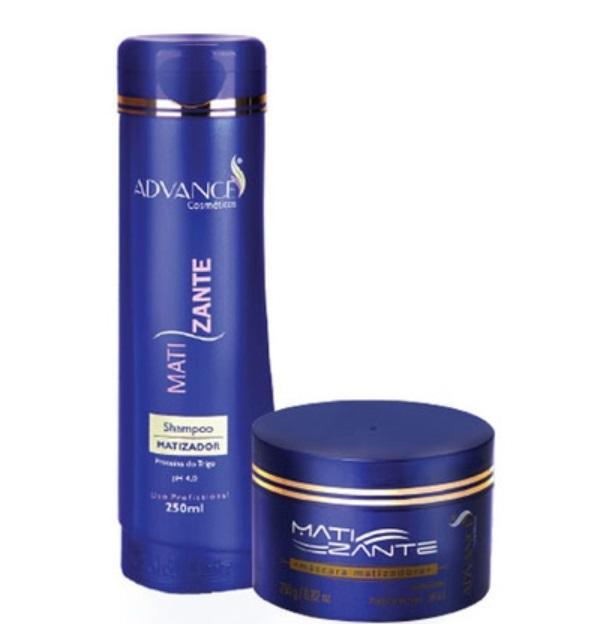 Gold Hair Advance Brazilian Keratin Treatment Blond Tinting Maintenance Moisturizing Treatment Kit 2x250 - Gold Hair Advance