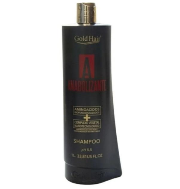 Gold Hair Advance Home Care Anabolizante Replenisher Anabolic Cleansing Shampoo 1L - Gold Hair Advance