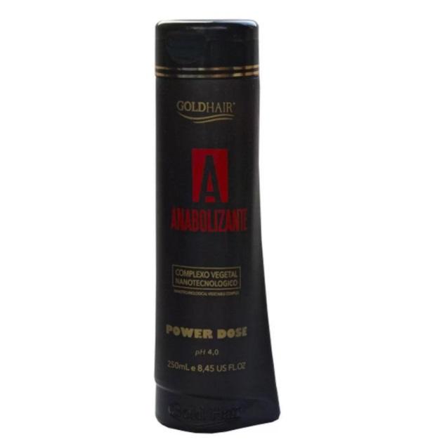 Gold Hair Advance Home Care Anabolizante Thermal Protector Power Dose Anabolic 250g - Gold Hair Advance