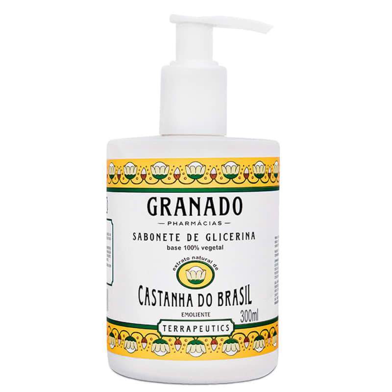 Granado Terrapeutics Brazil nut Glycerin - Liquid Soap 300ml