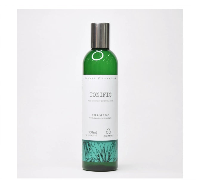 Grandha Shampoo Tonific Shampoo Toning Strengthening Vegetable Hair Vegan Treatment 300ml - Grandha