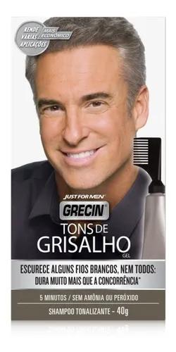 Grecin Men's Treatment Shampoo Tonalizing Tones of Grisalo Gregin 40g 1und - Grecin