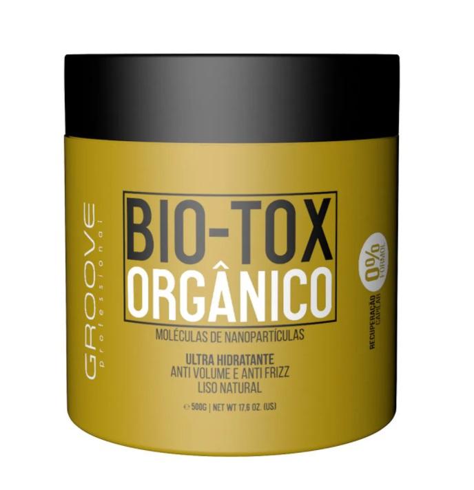 Groove Brazilian Keratin Treatment Bio-Tox Organic Ultra Moisturizing Amino Acids Oils Nano Treatment 500g - Groove