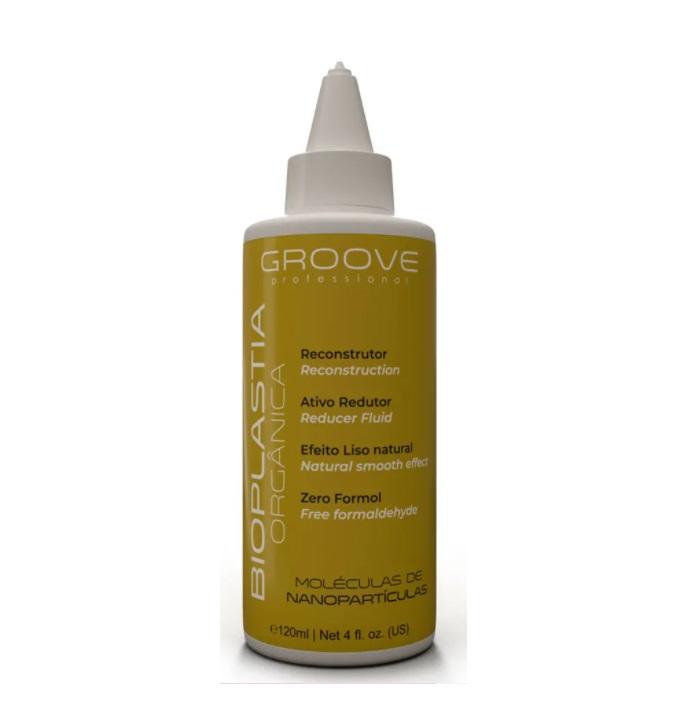 Groove Brazilian Keratin Treatment Organic Bioplasty Progressive Brazilian Blowout Hair Alignment 120ml - Groove