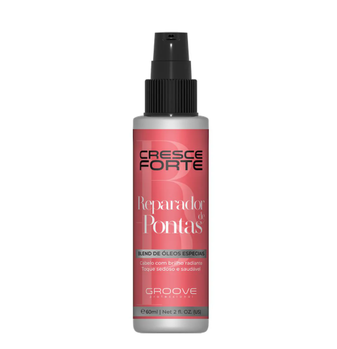 Groove Home Care Cresce Forte Strong Growth Tips Repairer Oil Shine Hair Finisher 60ml - Groove