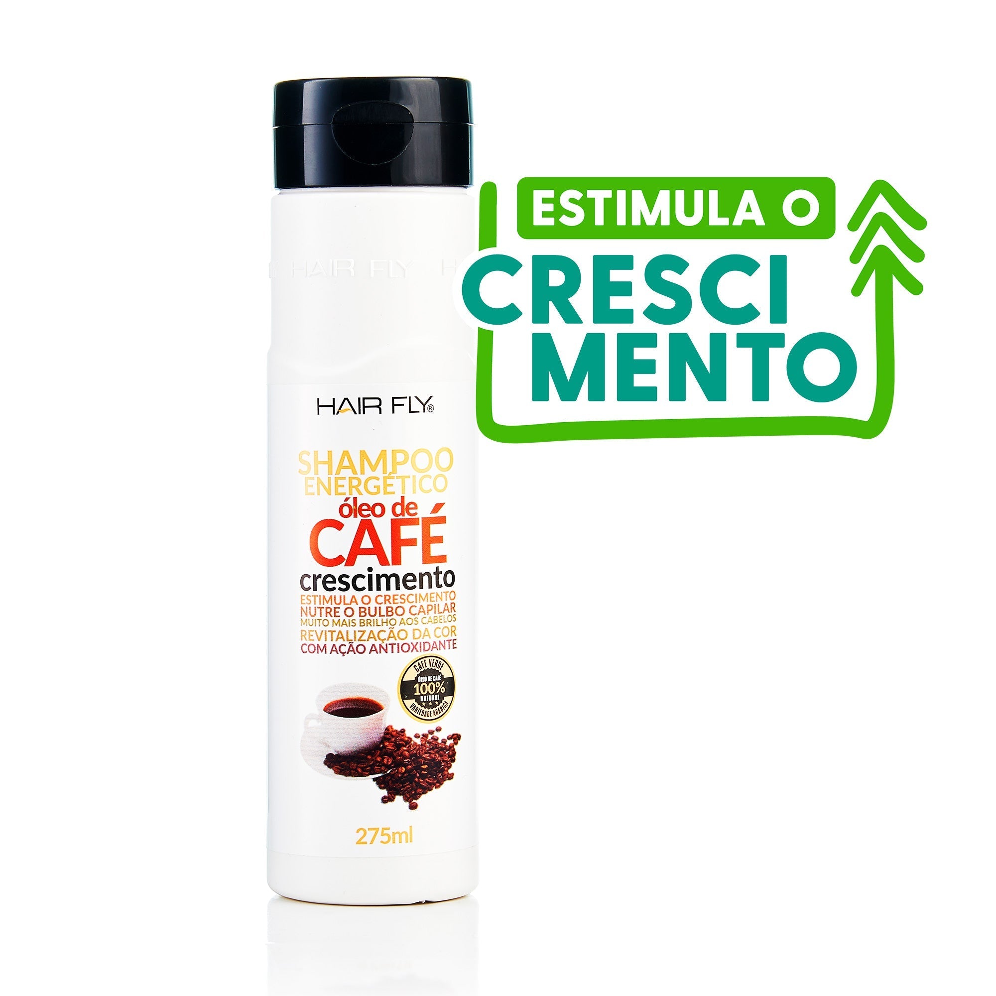 Hair Fly Hair Shampoo Hair Fly Energetic Shampoo Coffee Oil 275ml