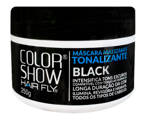 Hair Fly Toning Hair Fly Masking Mask Toner Color Show Black 250g